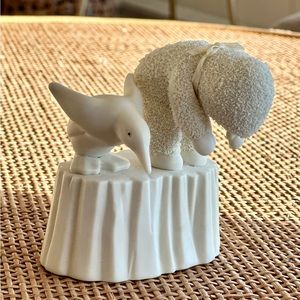 **BOGO (see below). Dept 56 Snowbabies “Hit the Mark!” figurine, retired.